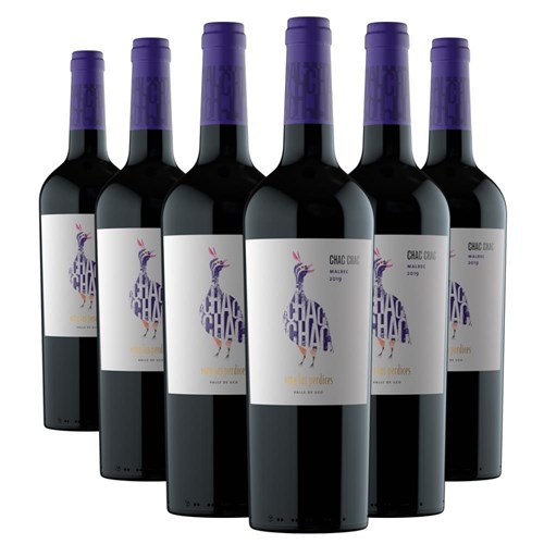 Case of 6 Las Perdices Chac Chac Malbec 75cl Red Wine